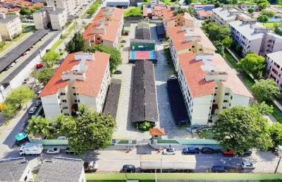 Apartamento com 65m2, 3 quartos no bairro cajazeiras - fortaleza - ce
