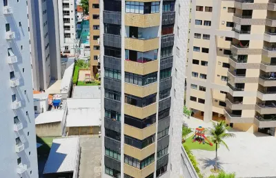 Apartamento cobertura com 3 suítes no bairro meireles , fortaleza - ce