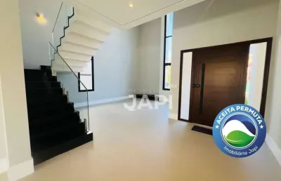 Casa com 4 dormitórios à venda, 350 m² por r$ 3.189.000,00 - portal do paraíso ii - jundiaí/sp