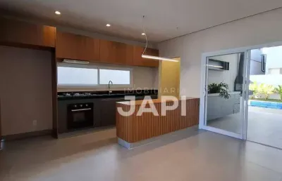 Casa térrea à venda no condomínio gran ville são venâncio itupeva/sp | 150 m² | 3 suítes e piscina