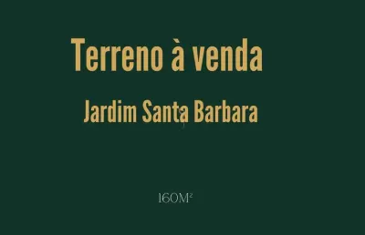 Terreno à venda no Jardim Santa Bárbara, Franca 