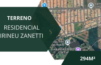 Terreno à venda - residencial irineu zanetti, franca/sp