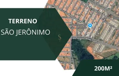 Terreno à venda - residencial são jerônimo, franca/sp