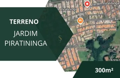 Terreno à venda no Jardim Piratininga, Franca 