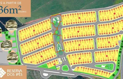 Terreno à venda - condomínio reserva dos ipês, cristais paulista/ sp