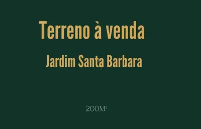 Terreno à venda no Jardim Santa Bárbara, Franca 