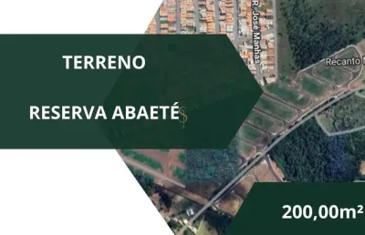 Terreno à venda na Reserva Abaeté, Franca 