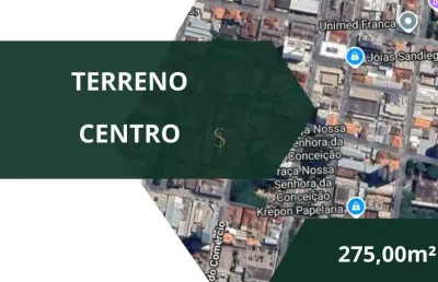 Terreno à venda no Centro, Franca 