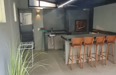 Barbada na meia praia - 80m da praia!! mobiliado e com area gourmet privativa!!