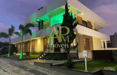 Casa nova à venda no pedra branca com 3 suítes e 722m de terreno.