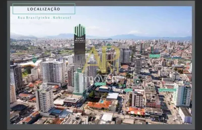 Apartamento à venda c/ terraço 2 dormitórios, sendo 1 suítes no kobrasol