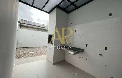 Casa nova à venda: 3 dorm (1 suíte), sozinha no terreno-bela vista, palhoça