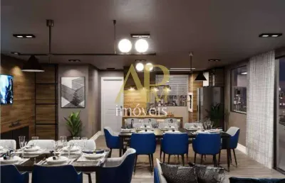 Apartamento em construção de 02 suítes e lavabo- campinas sj