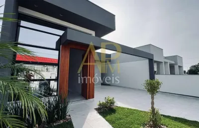 Casa unifamiliar nova à venda: 2 dorm (1 suíte), área gourmet - lisboa 3