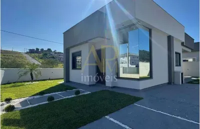 Casa à venda: 3 dorm (1 suíte) e amplo quintal - alto aririu/palhoça