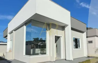 Casa à venda: 3 dorm (1 suíte) e amplo quintal - alto aririu/palhoça
