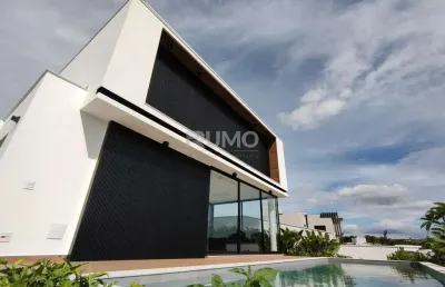 Casa em condomínio fechado com 4 quartos à venda na rua das palmas, 01, alphaville dom pedro, campinas, 382 m2 por r$ 4.800.000