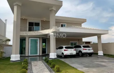 Casa em condomínio fechado com 4 quartos à venda na rua josé peressinoto, 01, alphaville dom pedro 2, campinas, 411 m2 por r$ 5.200.000