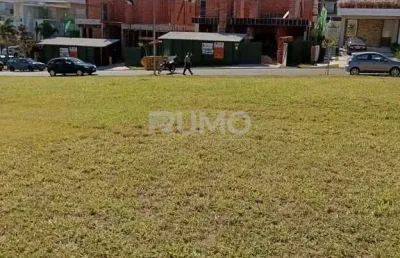 Terreno em condomínio fechado à venda na rua das palmas, 01, alphaville dom pedro, campinas por r$ 830.000