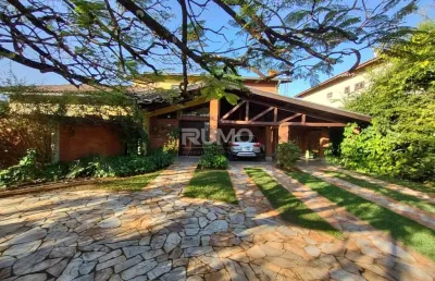 Casa em condomínio fechado com 5 quartos à venda na rua máximino iglésias, s/n, barão geraldo, campinas, 482 m2 por r$ 2.600.000