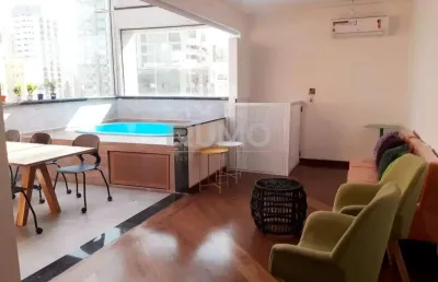 Cobertura com 2 quartos à venda na rua doutor emílio ribas, 1007, cambuí, campinas, 90 m2 por r$ 950.000