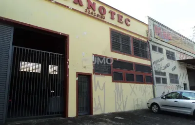 Barracão / galpão / depósito à venda na rua doutor eduardo edarge badaró, 300, jardim eulina, campinas, 520 m2 por r$ 2.000.000