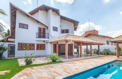 Casa em condomínio fechado com 4 quartos à venda na avenida carlos grimaldi, 1171, jardim madalena, campinas, 455 m2 por r$ 2.790.000