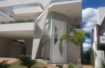 Casa em condomínio fechado com 4 quartos à venda na rua sérgio bortolotto, 100, loteamento parque dos alecrins, campinas, 360 m2 por r$ 3.100.000