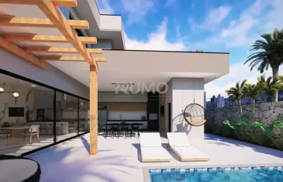 Casa em condomínio fechado com 4 quartos à venda na rua sebastião cardoso, 168, parque brasil 500, paulínia, 313 m2 por r$ 2.410.000