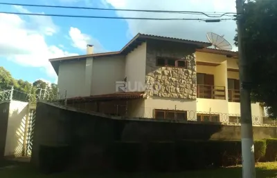 Casa com 5 quartos à venda na ignez leoni ramalho, 14, residencial cândido ferreira (sousas), campinas, 460 m2 por r$ 1.200.000