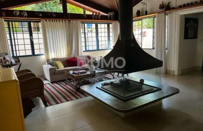 Casa em condomínio fechado com 5 quartos para alugar na alameda itaóca, 415, joapiranga, valinhos, 700 m2 por r$ 13.000