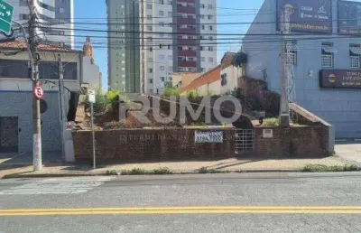 Terreno comercial à venda na rua paula bueno, 531, taquaral, campinas por r$ 950.000