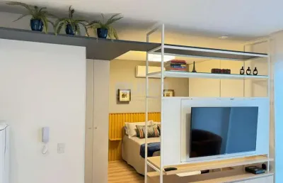 Apartamento com 1 quarto à venda na rua alecrins, 370, cambuí, campinas, 38 m2 por r$ 650.000