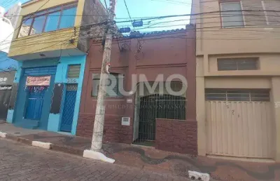 Casa comercial à venda na rua josé de alencar, 365, centro, campinas, 151 m2 por r$ 530.000
