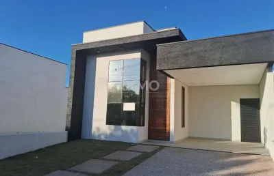 Casa em condomínio fechado com 3 quartos à venda na avenida luiz greco, 600, vila monte alegre, paulínia, 140 m2 por r$ 1.080.000