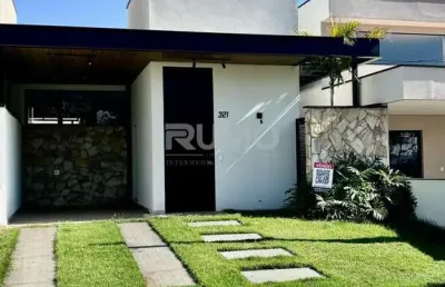 Casa em condomínio fechado com 3 quartos à venda na avenida luiz greco, 600, vila monte alegre, paulínia, 134 m2 por r$ 960.000