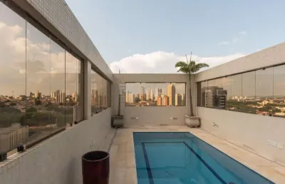 Cobertura com 3 quartos para alugar na rua laís bertoni pereira, 40, cambuí, campinas, 320 m2 por r$ 10.000