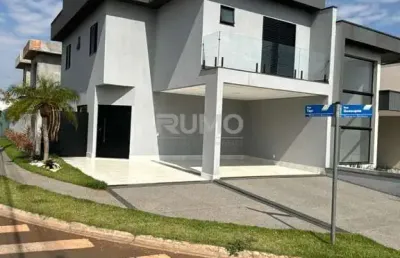 Casa em condomínio fechado com 3 quartos à venda na avenida luiz greco, 600, vila monte alegre, paulínia, 161 m2 por r$ 1.290.000