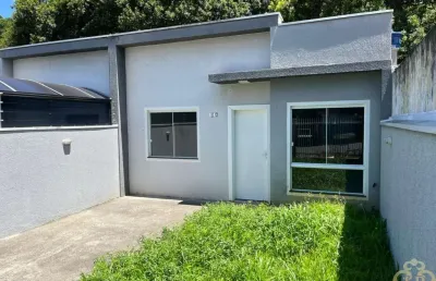 Casa com 2 dormitórios à venda, 60 m² por r$ 349.000 - santo antônio - são josé dos pinhais/pr