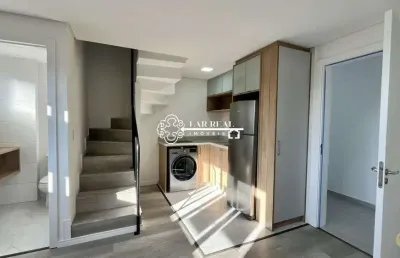 Edificío lyon - studio duplex mobiliado 2 quartos 53m² a venda no rebouças em curitiba