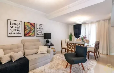 Sobrado triplex mobiliado em condomínio no hauer - curitiba