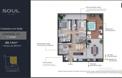 Soul urban habitat - apartamento à venda no bairro boa vista - curitiba/pr