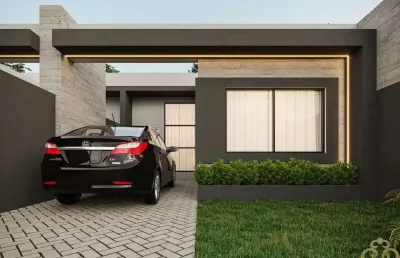 Casa com 2 quartos sendo 1 suíte em ponta grossa/pr