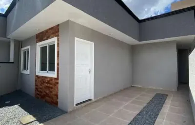 Casa com 3 dormitórios à venda por r$ 520.000,00 - colônia rio grande - são josé dos pinhais/pr