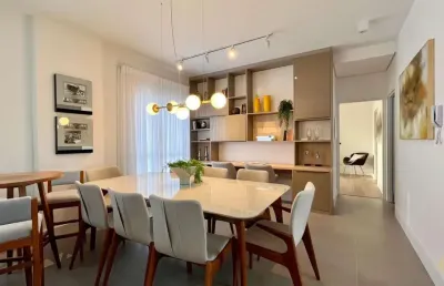 Arboreto custon residence - apartamento alto padrão mobiliado no centro de são josé dos pinhais