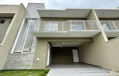 Sobrado moderno de 149 m² com 3 quartos no cidade jardim em são josé dos pinhais