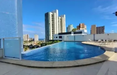 Apartamento em patamares com 3 suítes para venda vista mar