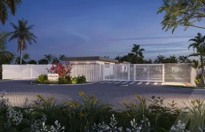Casa em condomínio fechado com 3 quartos à venda na rua senhor do bonfim, 1, monte gordo, camaçari, 71 m2 por r$ 488.196