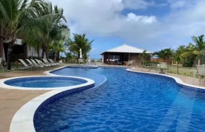 Village pé na areia em condomínio para venda com 4 quartos e 4 suítes em itacimirim