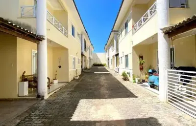 Casa duplex para venda em condomínio na praia do flamengo com 4 quartos e 4 suítes climatizado e 2 vagas de garagens